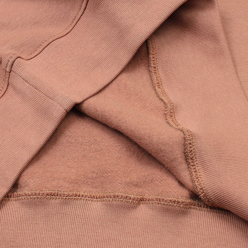 TH  Soft Brown Towel Embroidered Sweatshirt